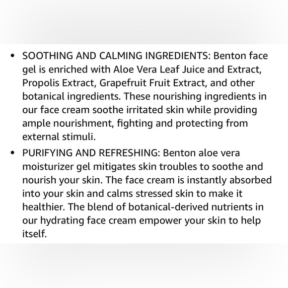 NIB Benton Aloe Propolis Soothing Gel - Picture 9 of 11